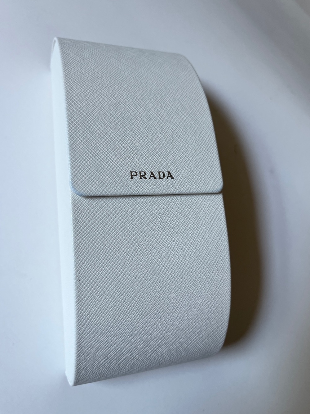 Prada White Sunglasses Case